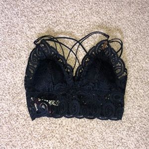 Laced bra
